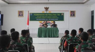 Dandim 1016/Palangka Raya Tegaskan Netralitas TNI Jelang Pilkada 2024