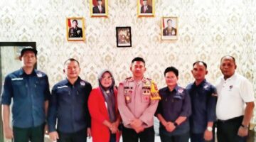 Tim DPD IWOI Deli Serdang Silaturahmi Dengan Kapolres Pringsewu Provinsi Lampung
