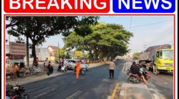 Patroli kota presisi kegiatan pengaturan arus lalu lintas terkini di wilayah sukodadi.