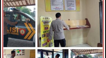 Kesiapan anggota dalam melaksanakan piket dengan membersihkan ruangan mako dan penjagaan.