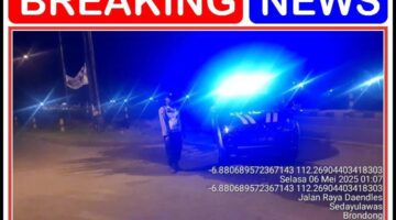Guna untuk cegah tindak pidana kejahatan anggota polsek brondong dengan mobil 1402 samapta giat patroli perintis presisi.