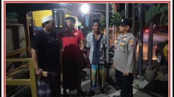 Anggota polsek sukodadi melaksanakan giat dialogis di wilayah sukodadi.