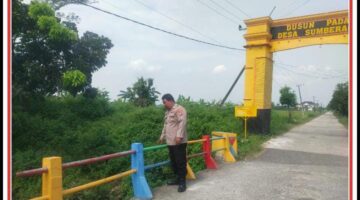Patroli kota presisi cegah terjadinya bencana alam di wilayah sukodadi.